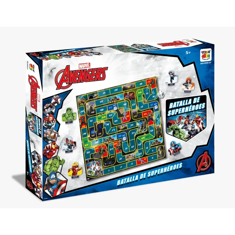 Avengers - Batalla de Súper Héroes — juego de mesa