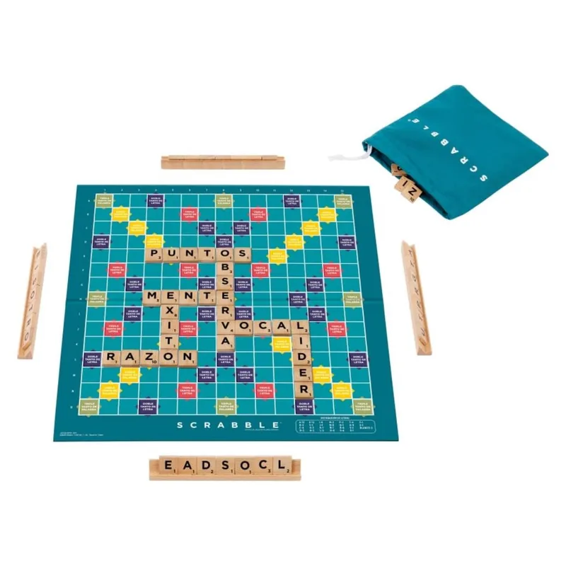 Scrabble Madera — juego de mesa